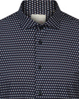 Micro Patterned Polyamide Shirt