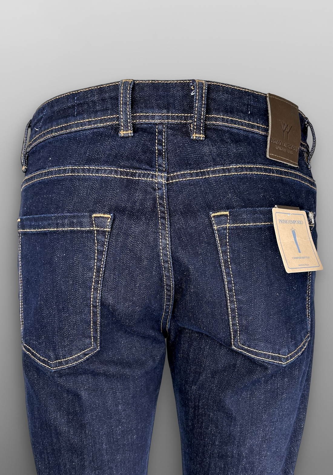 Jeans regular lavaggio zero