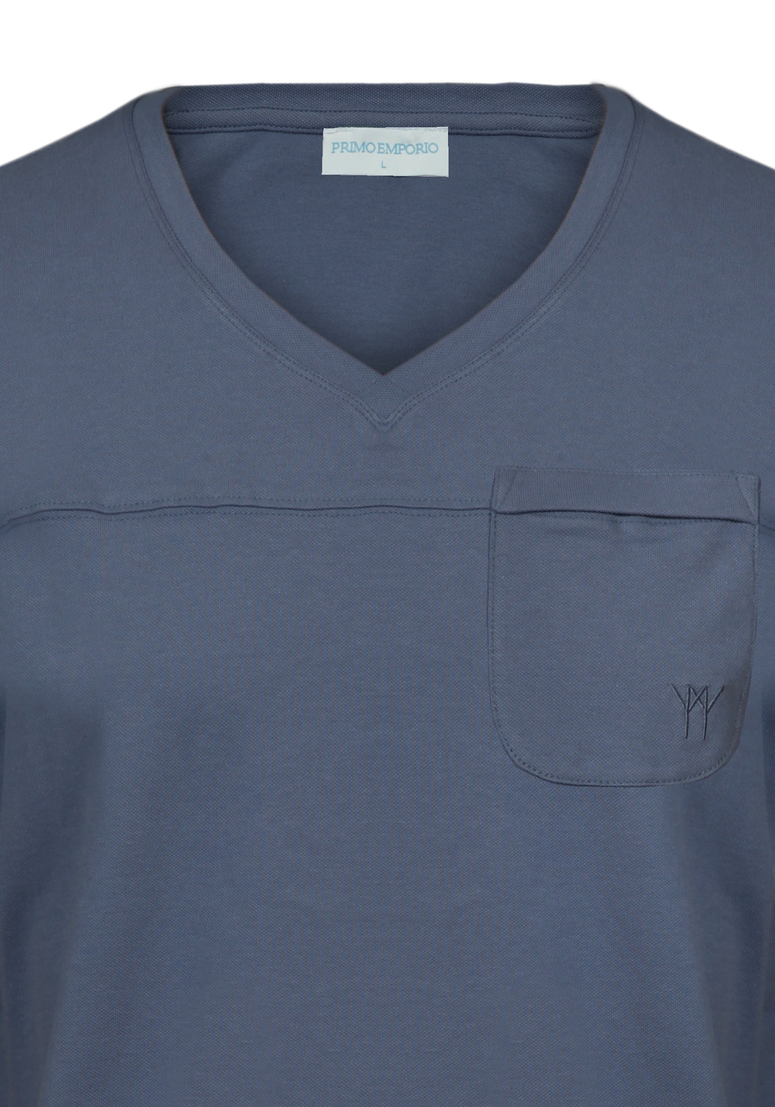 V-neck T-shirt with pocket