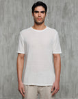T-shirt tessuto a rete