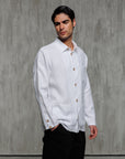 Giacca Over Shirt Lino 100%