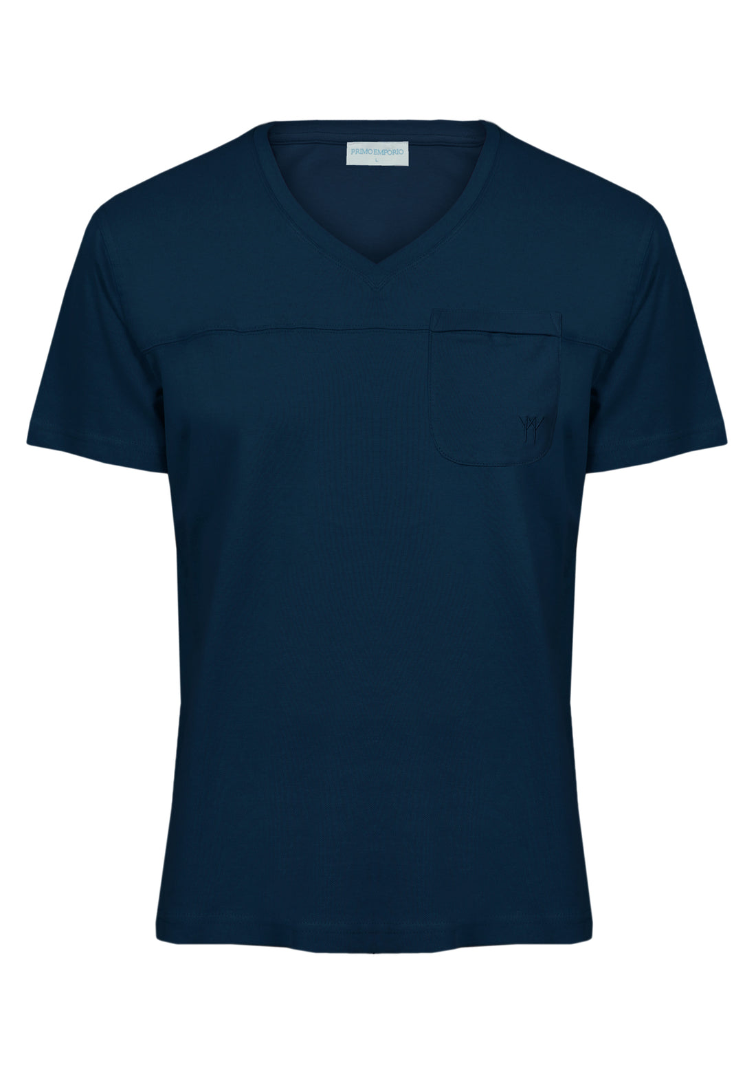 V-neck T-shirt with pocket