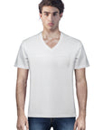 T-shirt scollo a V con taschino