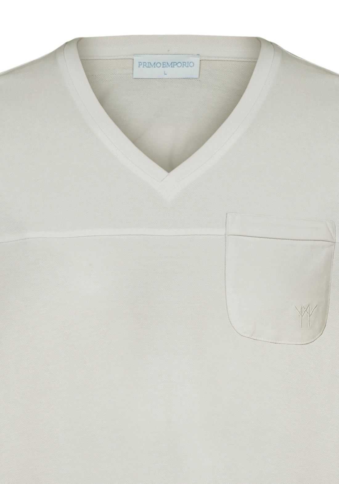 V-neck T-shirt with pocket