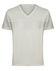 V-neck T-shirt with pocket