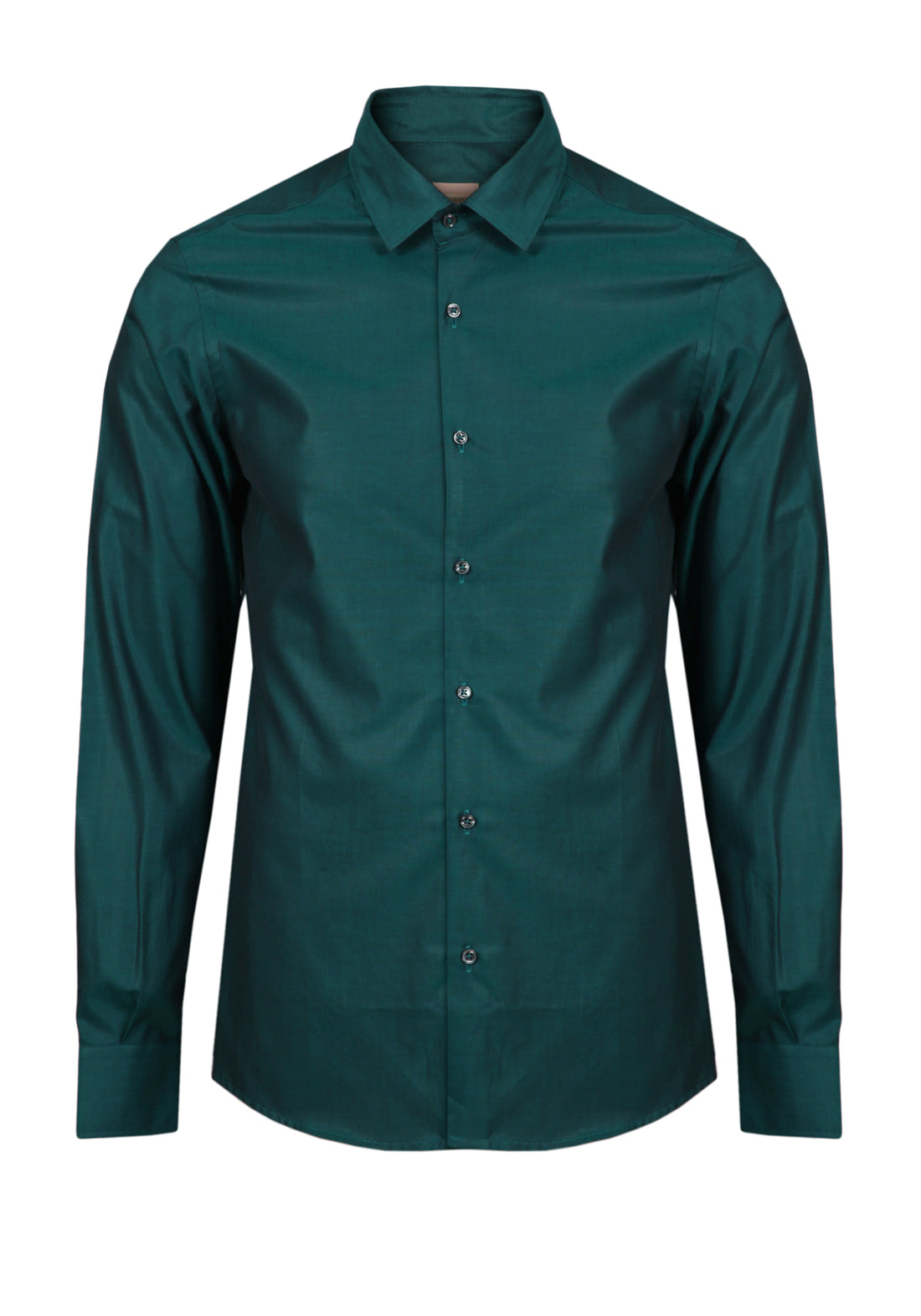 Slim Fit shirt with French collar in iridescent fabric