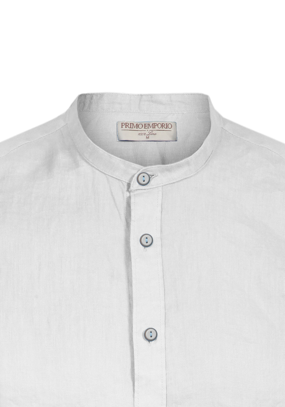 Half Sleeve Korean Linen Shirt - White