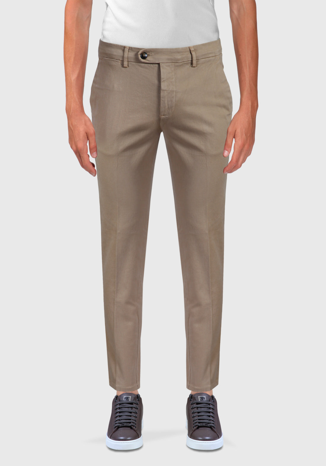 America Pocket Chinos Trousers Warm cotton - Beige