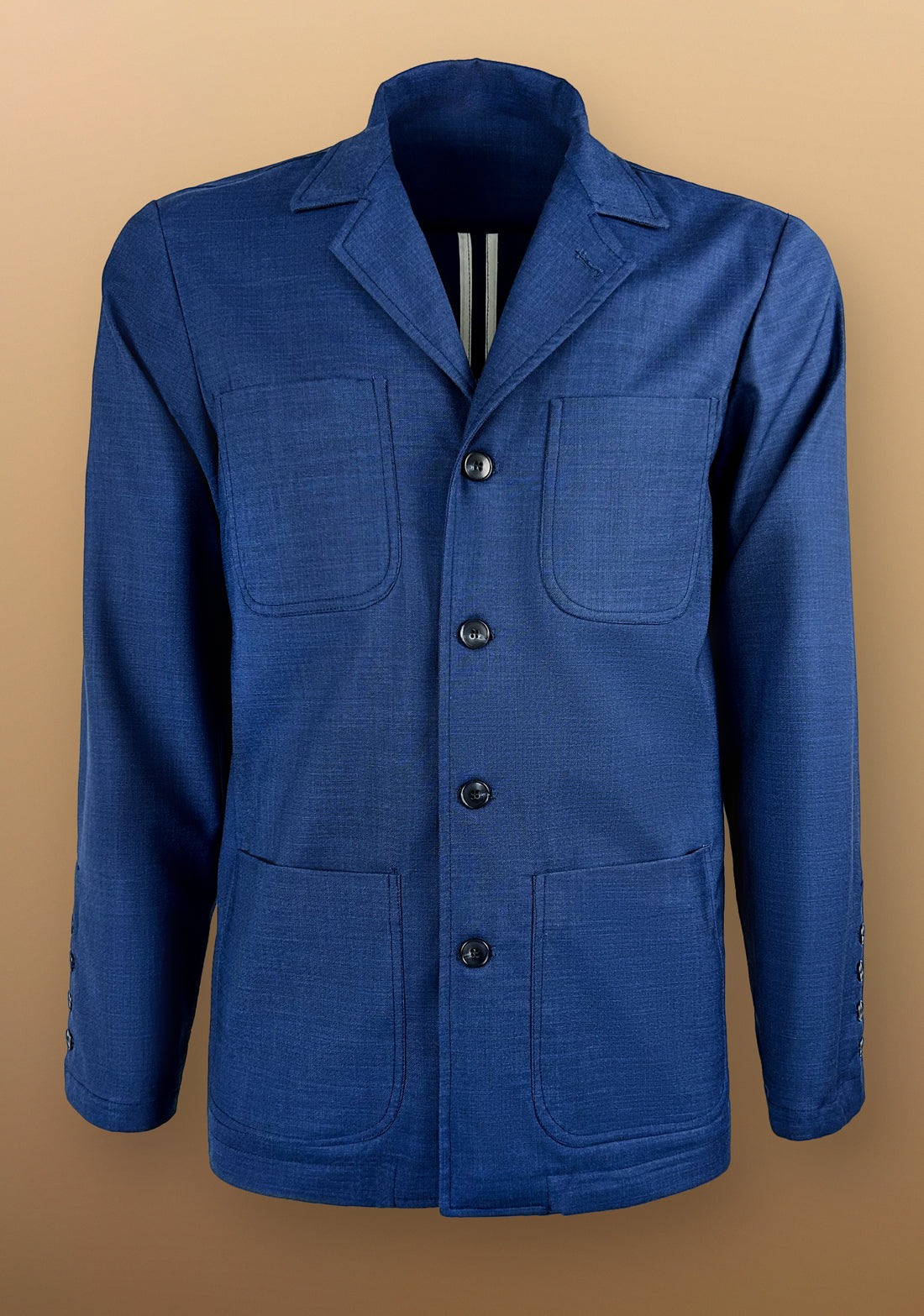 Primo Emporio Giacca camicia con Tasche a Toppe