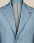 Single-breasted woven cotton suit