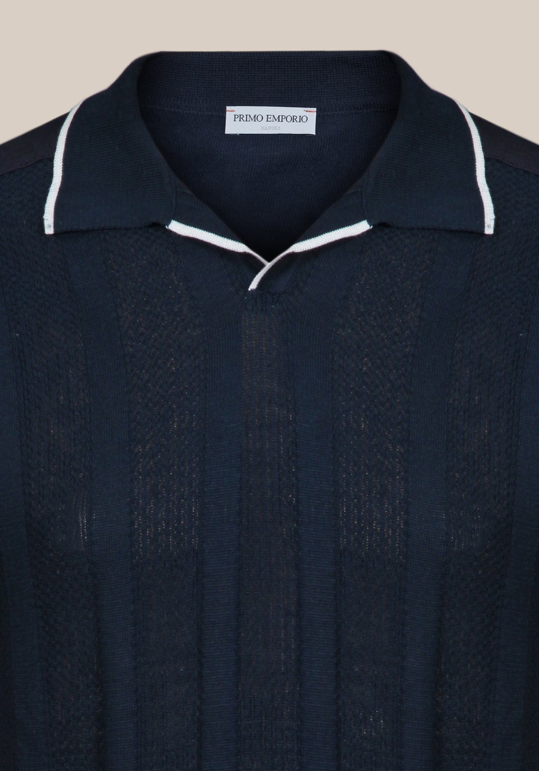 Primo Emporio Polo senza Bottoni in cotone