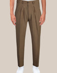 Soft fabric trousers