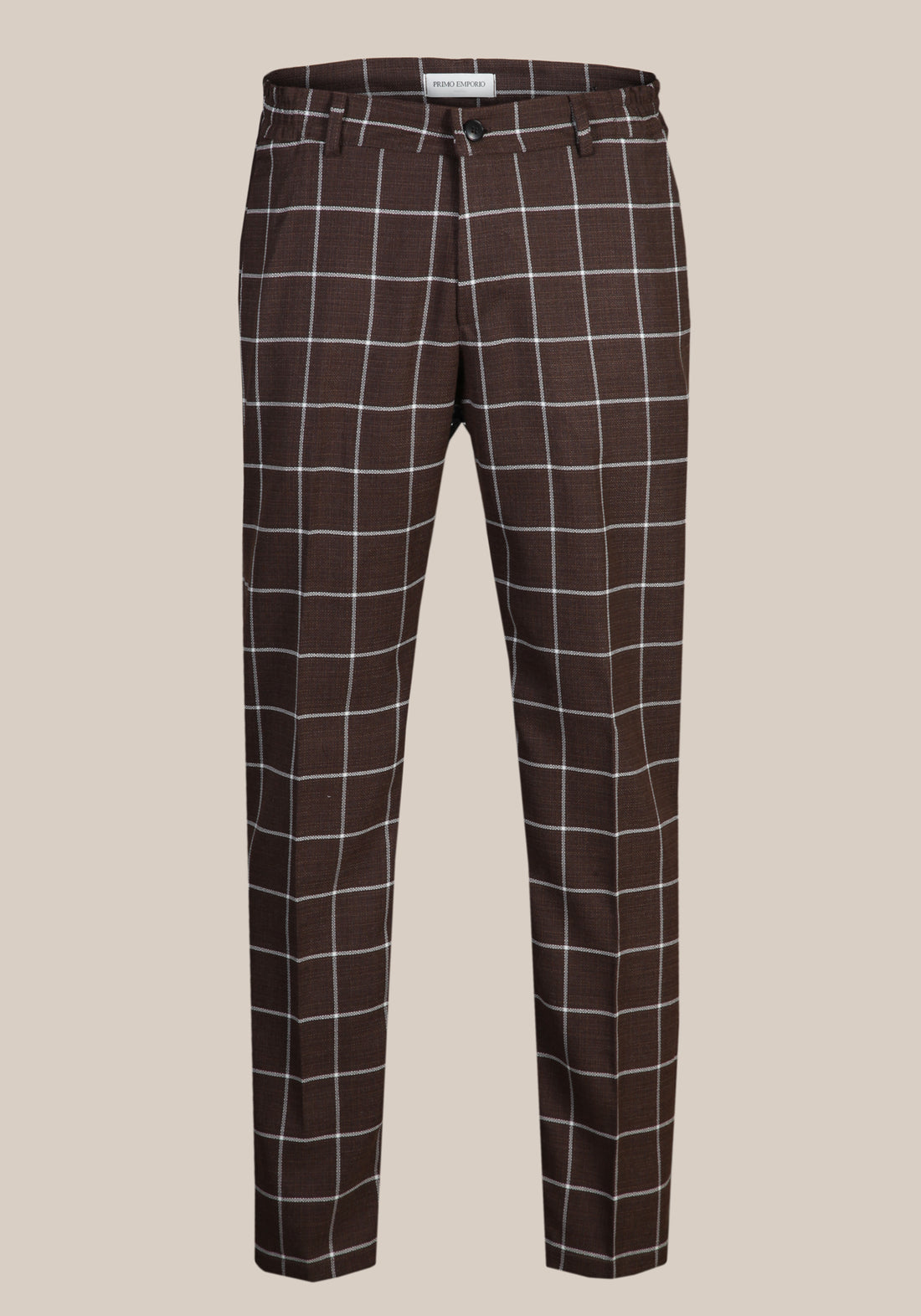 Primo Emporio Pantalone in Cotone con quadro Grande