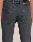 Jeans regular fit lavaggio Grigio