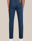 Jeans regular fit lavaggio Medio Blue