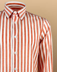 Camicia manica lunghe a righe