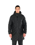 Giubbino Parka lungo  con Zip