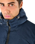 Giubbino Parka lungo  con Zip