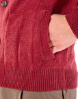 Cardigan in lana con Bottoni