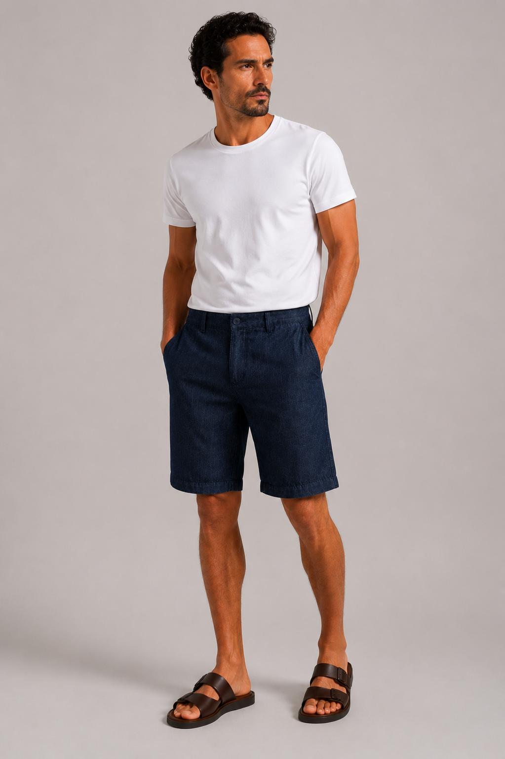 Bermuda in Denim
