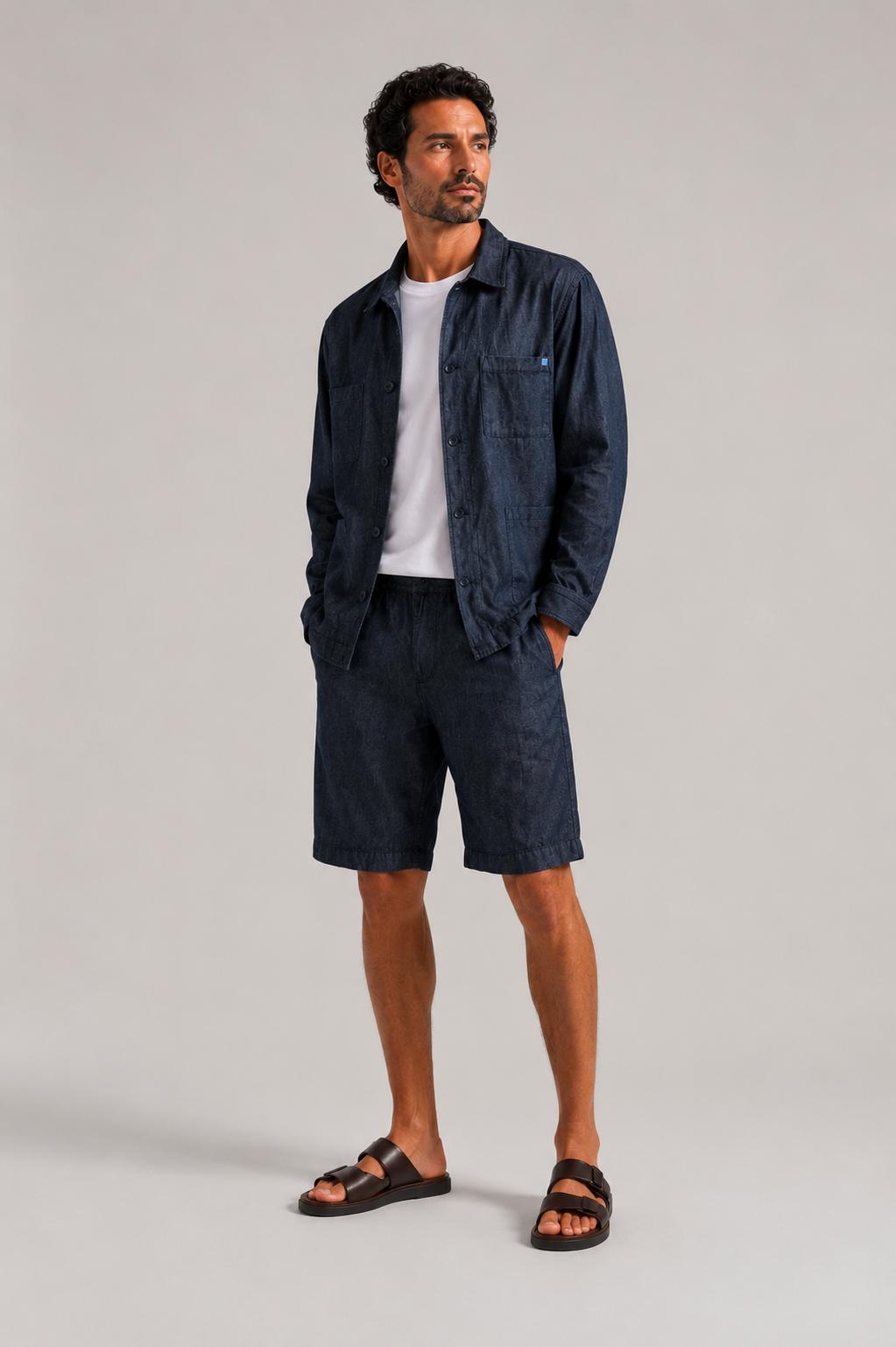 Over Shirt in Denim