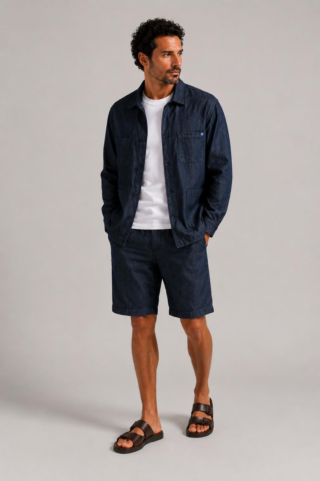 Over Shirt in Denim
