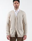 Cardigan traforato