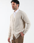 Cardigan traforato