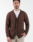 Perforated cardigan - Moro